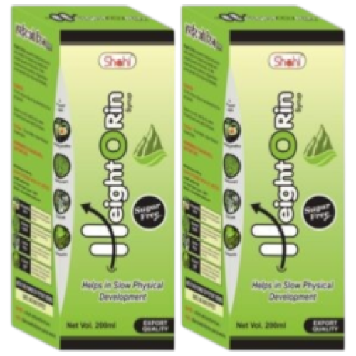 Height O Rin Syrup 200ml for Body growth (Pack of 2)