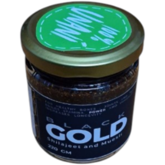 Black Gold - Shilajeet and Muesli