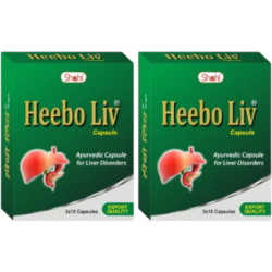 Heebo Liv Capsules 3×10 cap. to Keep Liver Healthy (Pack of 2)