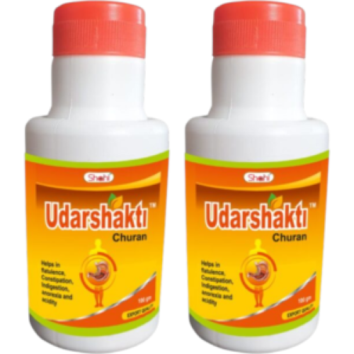 Udarshakti Churan 100gm for Gas & Acidity (Pack of 2)