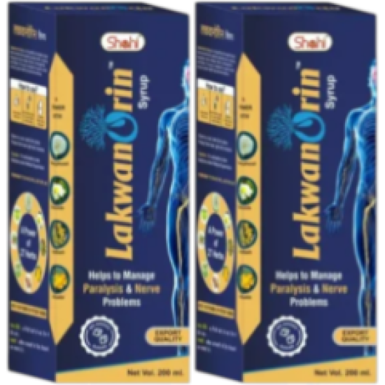 Lakwanorin Syrup 200ml – A Herbal Blend for Nervous System Wellness (Pack of 2)
