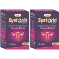 Systorin Tablets 30tab – Ayurvedic Herbal Formula for Women’s Wellness (Pack of 2)