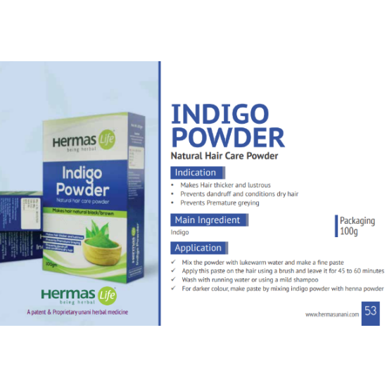 Indigo powder
