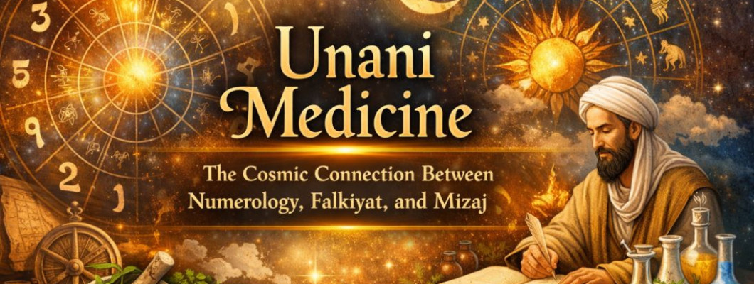 Unani Medicine: The Cosmic Connection Between Numerology, Falkiyat, and Mizaj