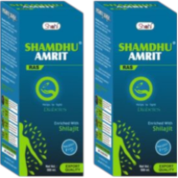 Shamdhu Amrit Ras 500ml Herbal Support for Diabetic Care (Pack of 2)