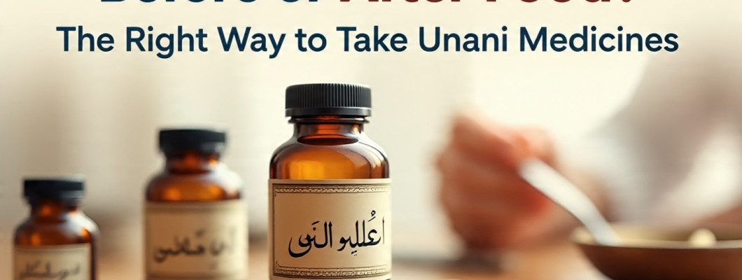 Before or After Food? The Right Way to Take Unani Medicines